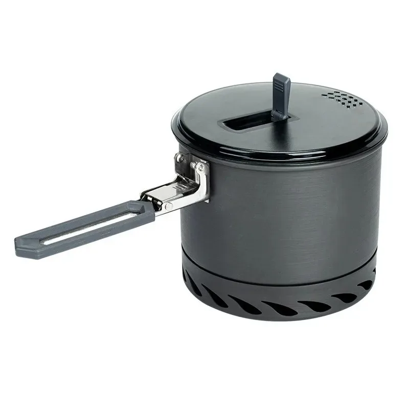 

Hiking portable individual pot efficient energy gathering ring outdoor cooking stove