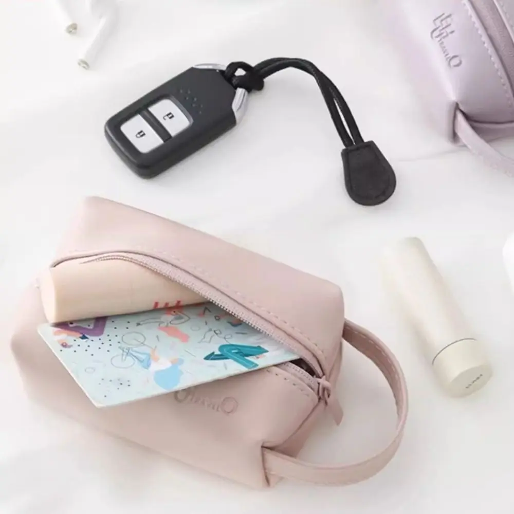 

Компактный косметический контейнер для хранения кабеля для передачи данных, портативный водостойкий дорожный органайзер для туалетных принадлежностей, ручка для ювелирных изделий, органайзер для макияжа Помады