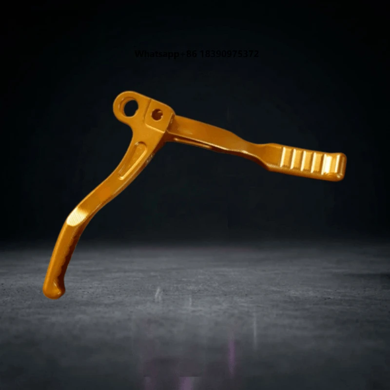 Original Single Finger Design Light Brake Handle 7075 Aluminum Alloy Non-destructive Installation
