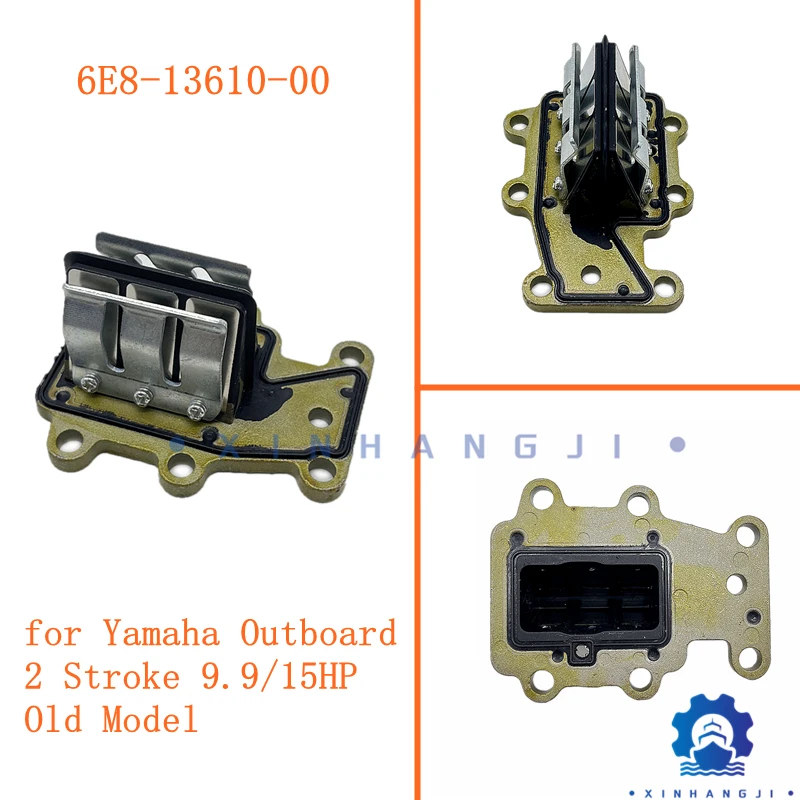 

6E8-13610-00 Герконовый клапан в сборе для подвесного мотора Yamaha, 2-тактный, 9,9 л.с., 15 л.с., старая модель 6E8-13610-01, аксессуары для рыбалки