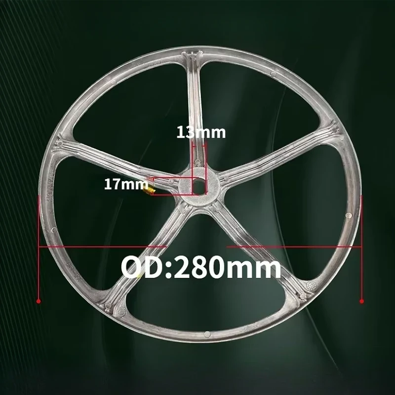 هاير طبل غسالة حزام بكرة محرك عجلة القرص يلقي الألومنيوم دولاب الموازنة لوحة تبديد الحرارة 0020100615 /431/2869