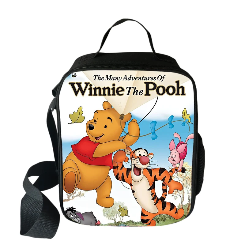 

Disney The Tigger Movie Protect Lunch Bags Boys Girls Travel Tote Bags Picnic Food Fresh Storage Bags Student Mini Messenger Bag