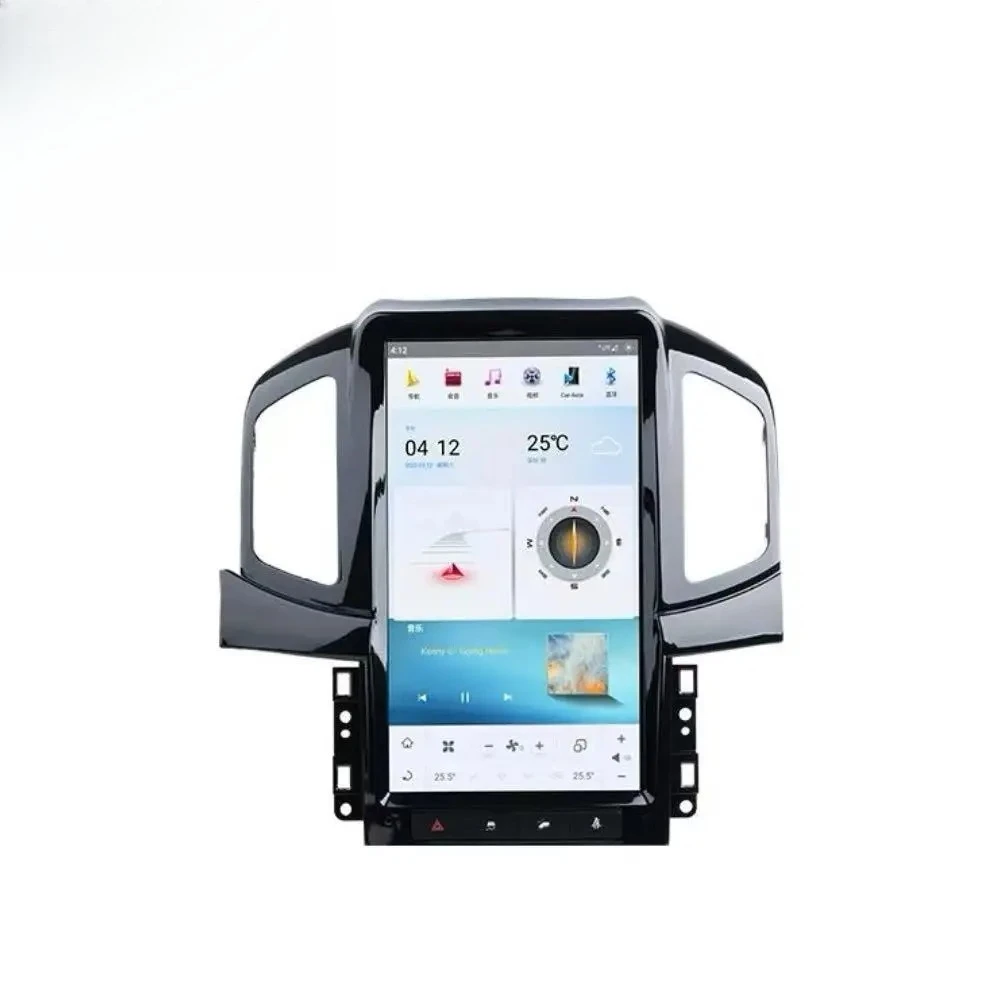 13.6 Inch Android Car Stereo GPS Navigation for Captiva 2013-2017 - Support CarPlay WiFi Mirror Link  Video