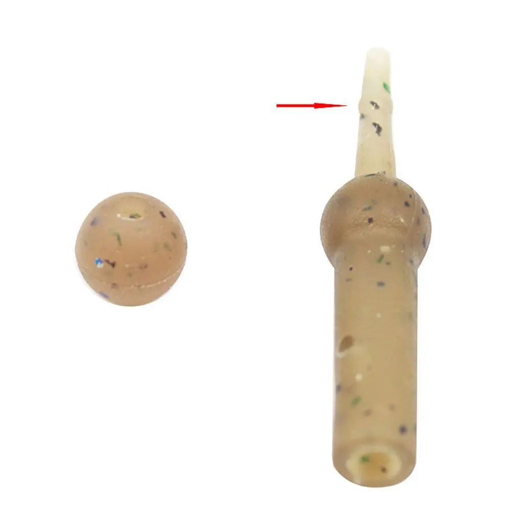 

10PCS Hair Rigs Bead Fishing Tackle Equipment For Carp Feeder Anti Sleeves Fishing Accessories Carp Feeder Fishing Helicopter
