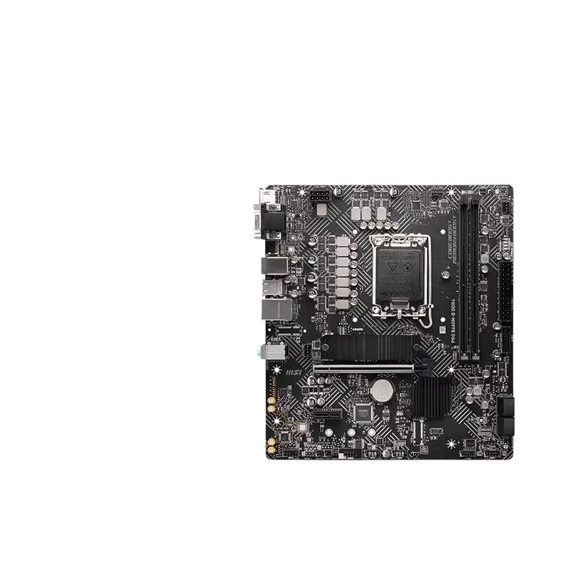 For New PRO H610M E-DDR4 Desktop Computer Main Board Set Ddr4 Memory