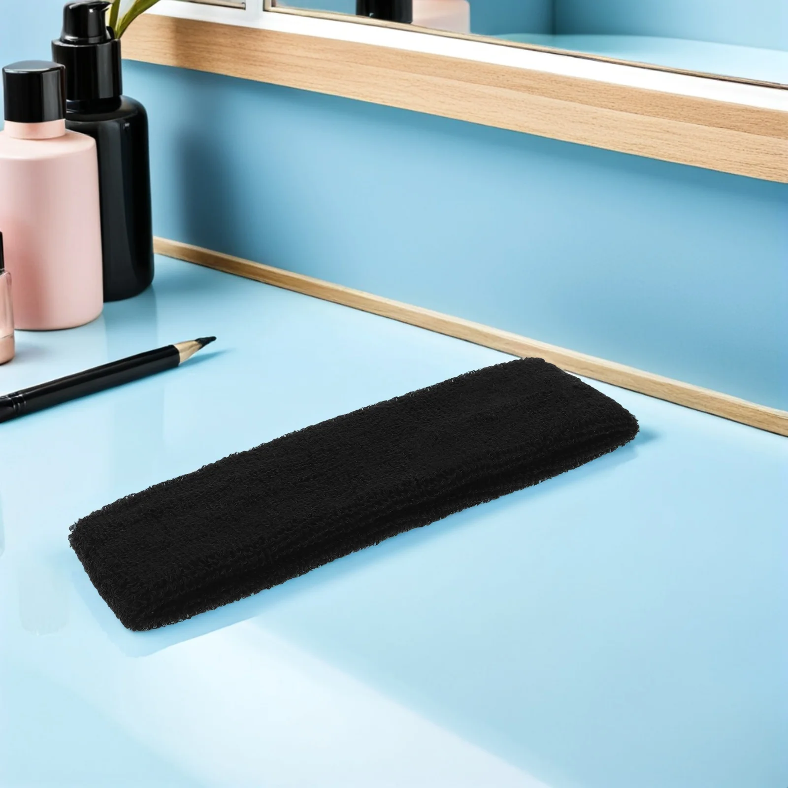 

10pcs Sports Headbands Women: Wide Elastic Sweat-Absorbing Running Yoga Headband For Gym Outdoor Nonslip Fitness Hair Band