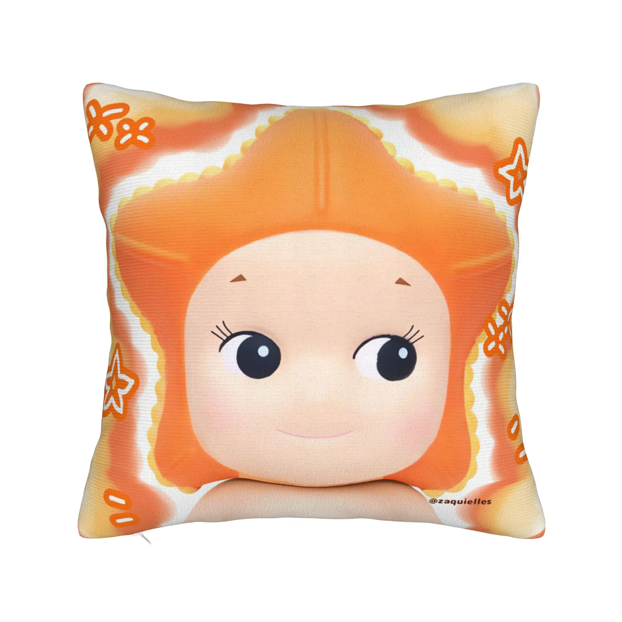 Lovely Sonnys Pillow Cover Fruit Angels Various Cute Funny Pillow Case For Living Room Sofa Custom Cushion Cover Gift