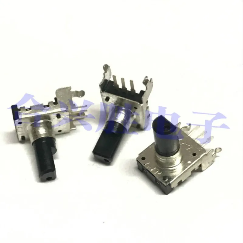 2 Pieces Horizontal RE12 Pulse Rotary Encoder 12 Positioning Player Intercom Multimedia Audio Encoder