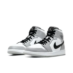 Nike Air Jordan 1 Basketball -Sneaker 1 Männer weißes Licht 8 Hauptverkauf Nike Boot Original - №3