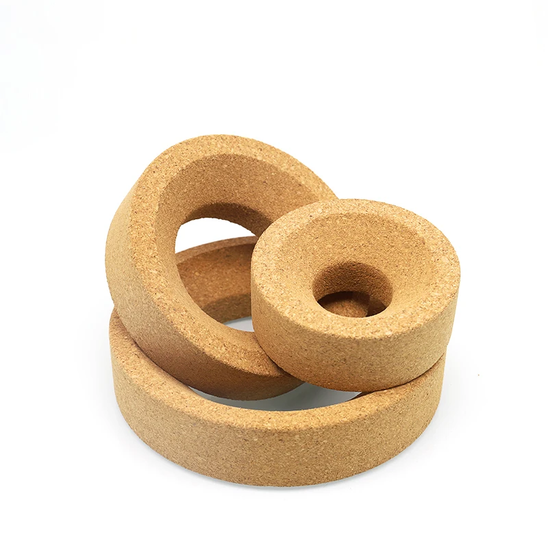 Tempat Botol Gabus 80/100/110/120/140/160/210Mm Alas Botol Lab Bulat dengan Tahan Suhu Tinggi