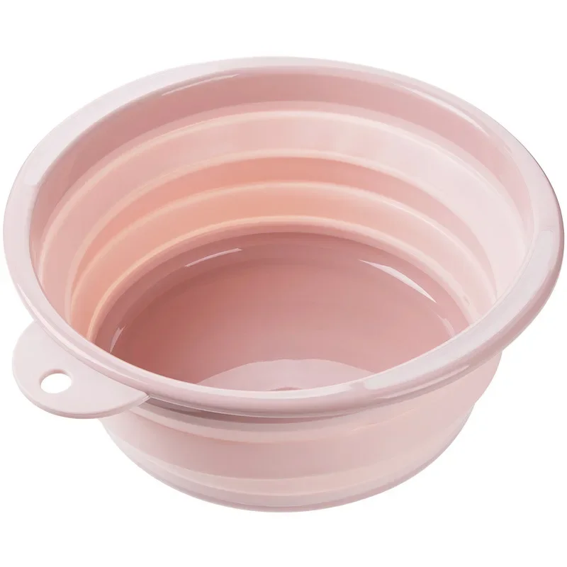 Folding Bucket Portable Collapsible Basin Tourism Outdoor Folding Bucket Eco Friendly Washbasin Vegetable Fruit Basin