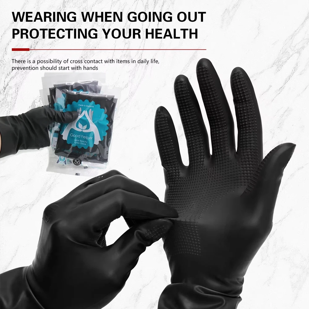 Hairdressing Heat Resistant Gloves Hair Straightener Perm Gloves Salon DIY Hair Styling Tools Anti-skid Hair Dying Gloves