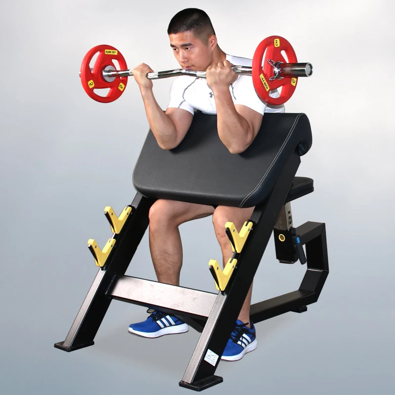 

Fitness Equipment Personal Education Supplies Gym Biceps Stool Pastor Chair Strength Type Local Equipment Six Gear Adjustment