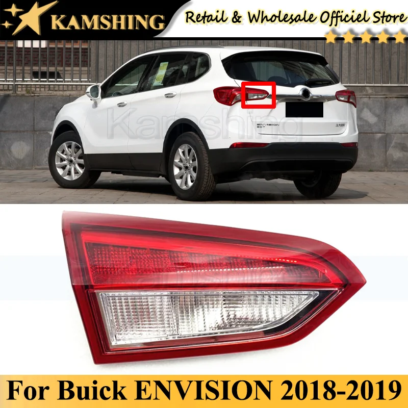 

Kamshing Inner For Buick ENVISION 2018 2019 Rear Tail light lamp Taillights taillamps Brake Light