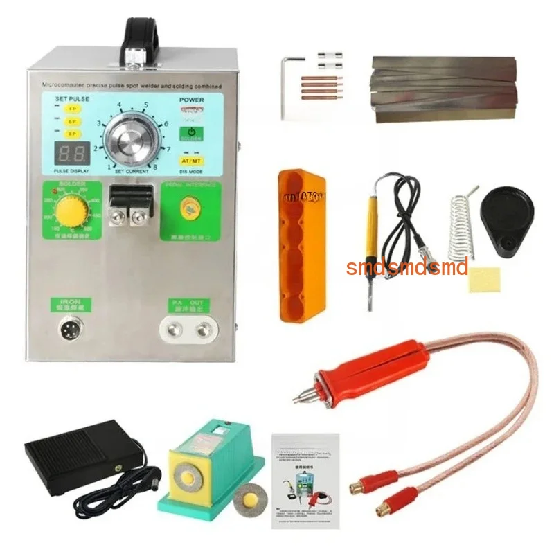 709AD+ Update NEW Big Power Version From 709AD 4 IN 1 Spot Welder Fixed Pulse Welding A Nd Constant Temperature Soldering