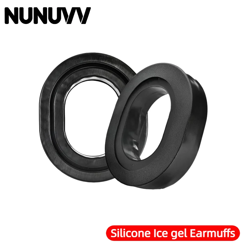 Arrivals Replacement Silicone Ice gel Earpads for RAZER KAIRA PRO / BLACKSHARK V2 X Headset Comfortable/Durable to Wear