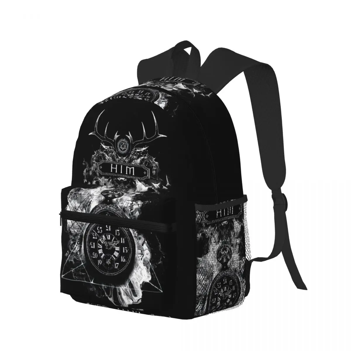 

Альбом Him Band Heartagram Ville Valo, крутой студенческий рюкзак, школьная сумка, походный дорожный рюкзак для мальчиков и девочек, сумка для книг, сумки на плечо