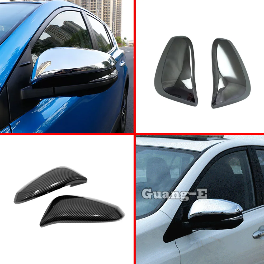 

Автомобильная декоративная палка заднего вида, боковое стекло, зеркало, накладка, литье для бровей, 2 шт. для Toyota RAV4 2014 2015 2016 2017 2018