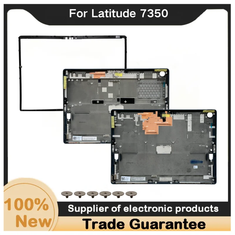 New For Latitude 7350 Detachable LCD Back Cover// Front Bezel/A B Shell 0XVW95/0X97R9 River Blue 0XT38D 0NTCHJ/02PW9T/0D0F2J/