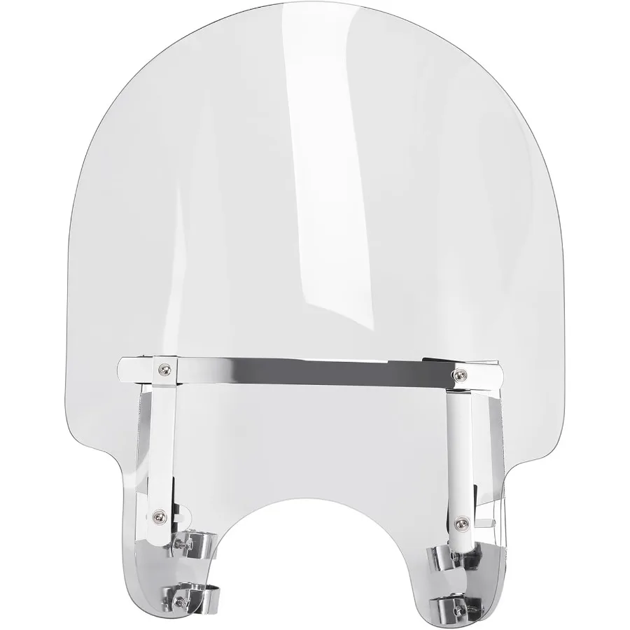 

Лобовое стекло Green-L с зажимами 39 мм для Harley Sportster XL883 XL1200 Dyna Low Rider Wide Glide Fat Bob, вилочное крепление для ветрового стекла