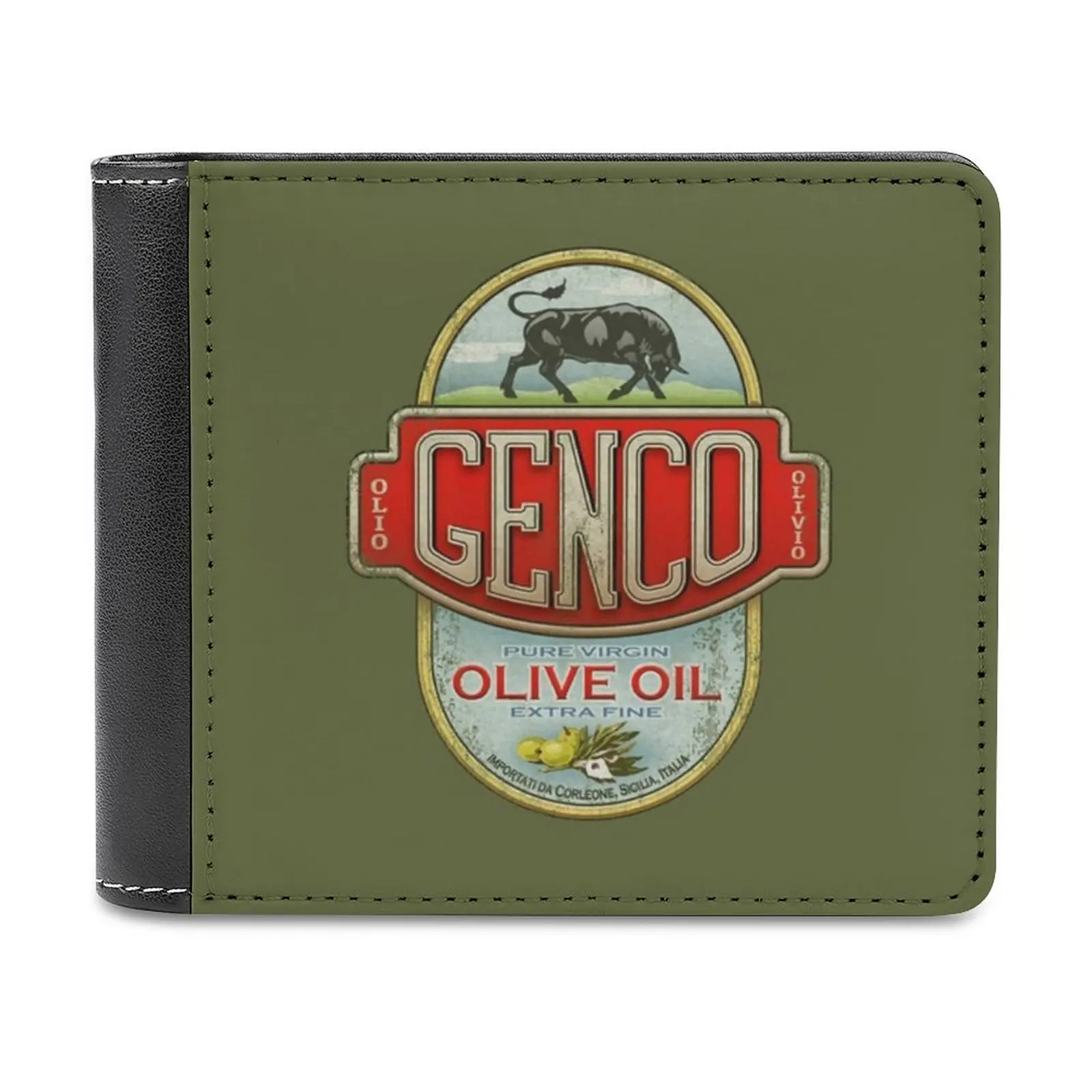 

Мужской кошелек с осенними листьями, легкие портативные кошельки для отдыха и путешествий, короткий стильный мужской кошелек, осенние листья, мак, пшеница