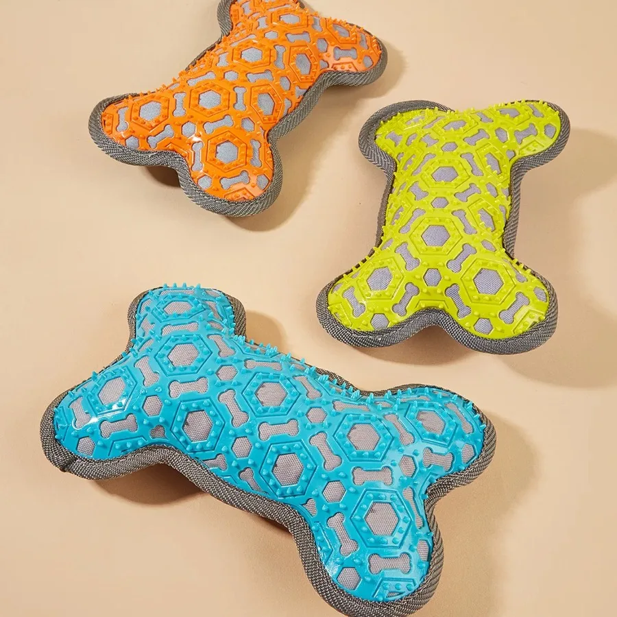 

Extra Large Anti-Bite TP Pet Toy; Embossed Oxford Cloth Dog Toy