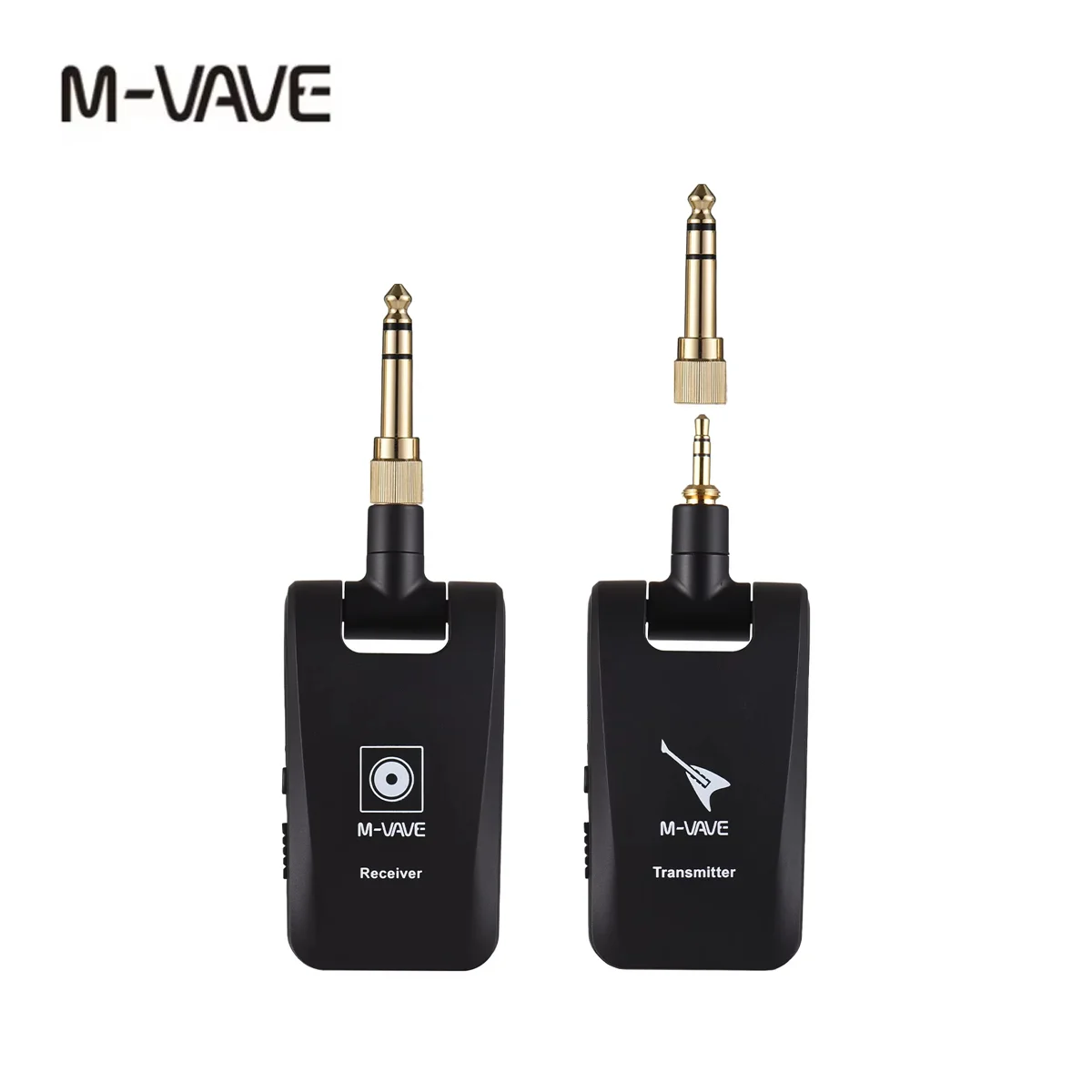 

M-VAVE Electric Guitar Bass Wireless Accessory 2.4G Single Dual Channel Rechargeable Transmitter Receiver