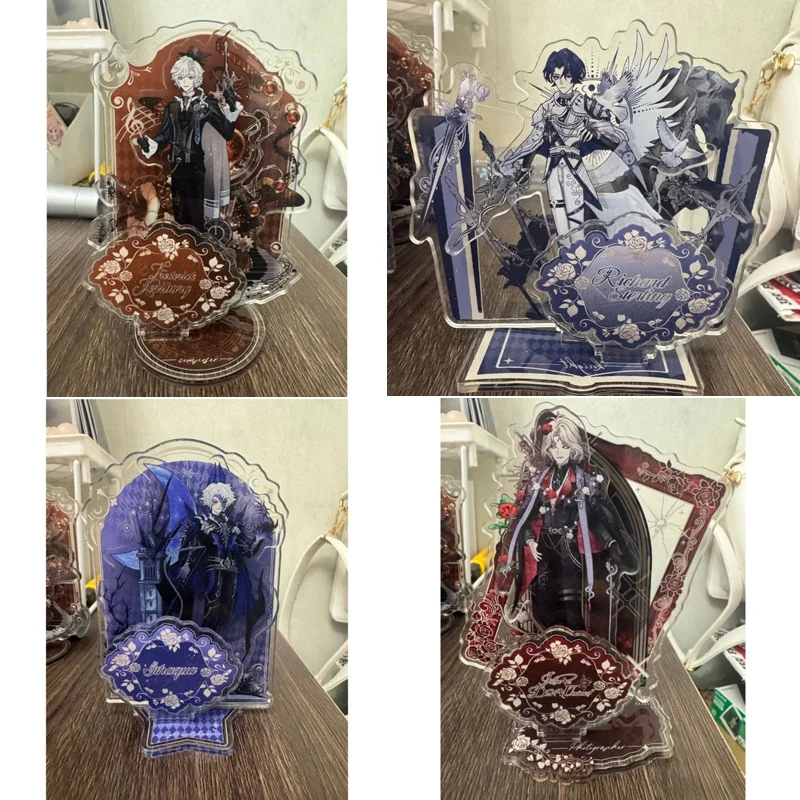 Game Identity Ⅴ Joseph Desaulniers Frederick Kreiburg Acrylic Plaque Homemade Desktop Ornament Gift Stands Decoration Keychain