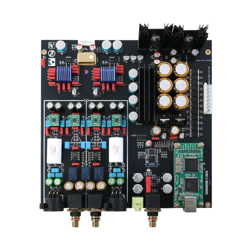 

Dual-core es9038pro dac board - supports dsd decoding, 384k lossless audio, optical & coaxial decoders