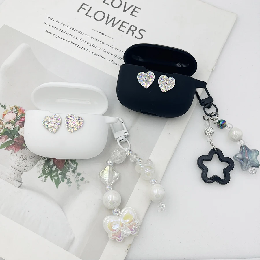 غطاء سماعة أذن لامع/حب لهاتف هواوي FreeBuds SE 4 ANC / SE3 SE2 صندوق سماعة من السيليكون لهاتف هواوي FreeBuds SE3