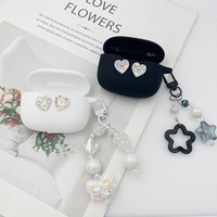 Glitter/love Earphone Cover For Redmi Buds 5 /5 Pro Case Silicone soft Bluetooth hearphone box Redmi Buds 5 Pro