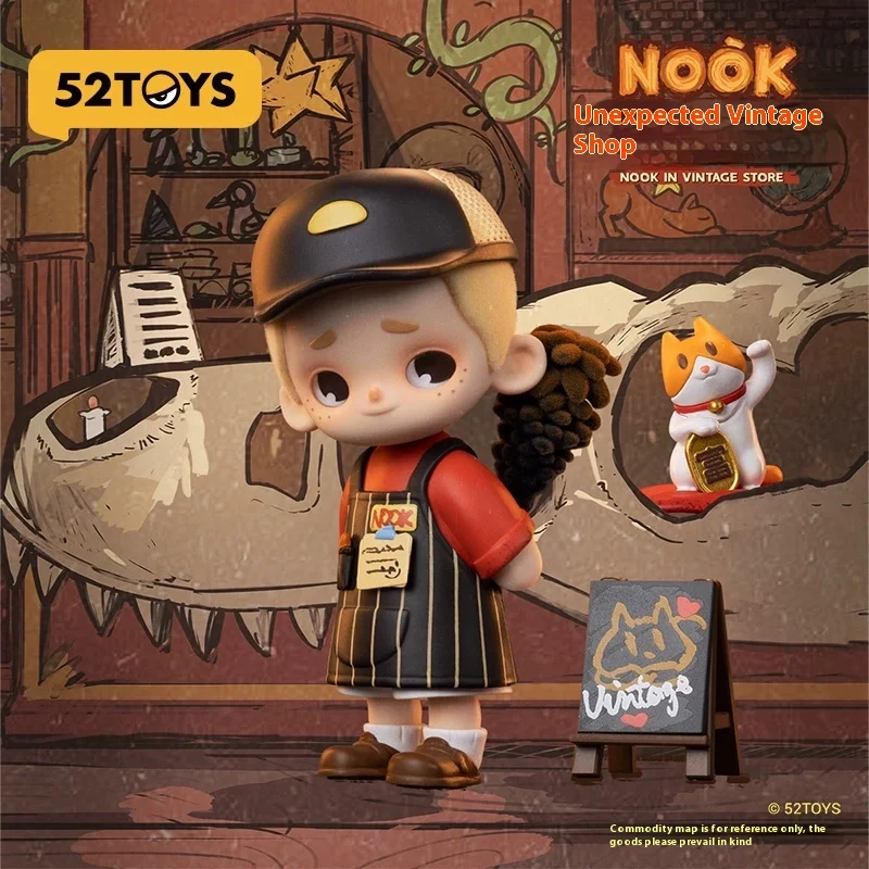 

52toys Nook Adventure Medieval Shop Series Blind Box Hand-Held Tide Play Toys Cute Dolls Dolls Decorate Children'S Surprise Gift