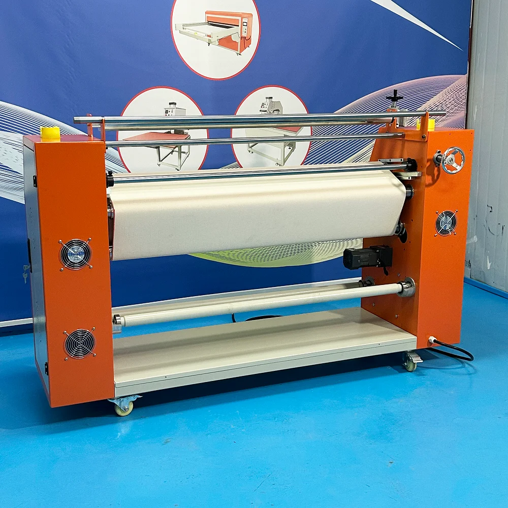 Precision Roll To Roll Multifunctional Calander Sublimation Machine Roller Heat Press Machine For Custom Pattern CE Certificate