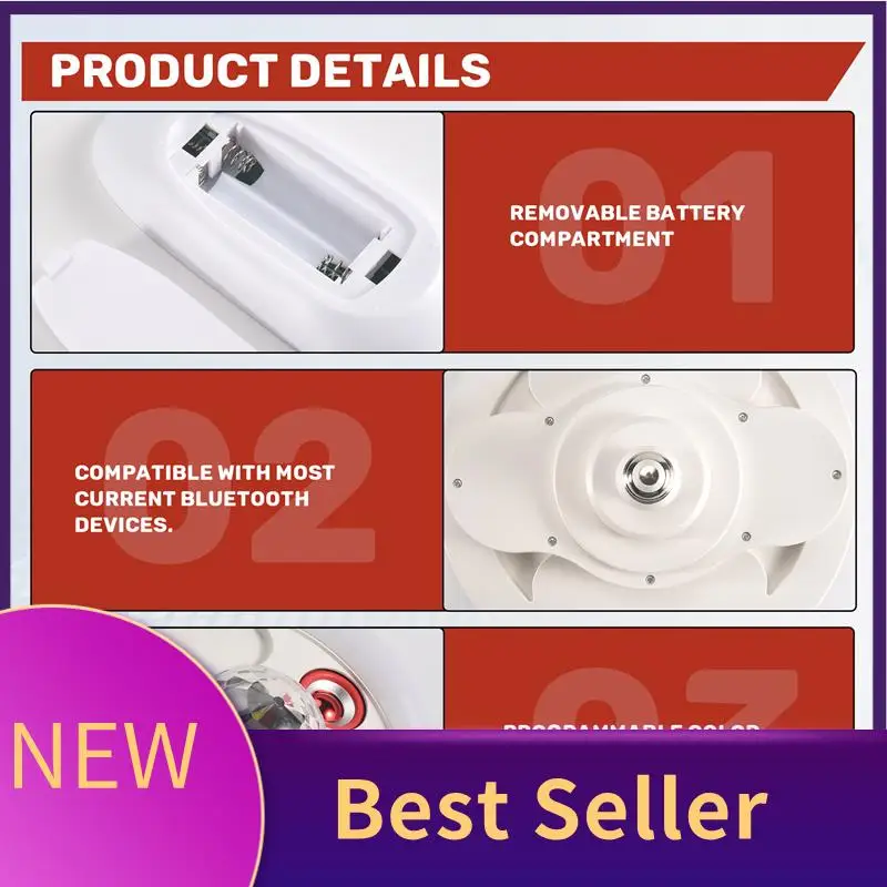 

M07K-E27 Винтовая подсветка RGB Интеллектуальный пульт дистанционного управления Свет Музыка Красочный свет