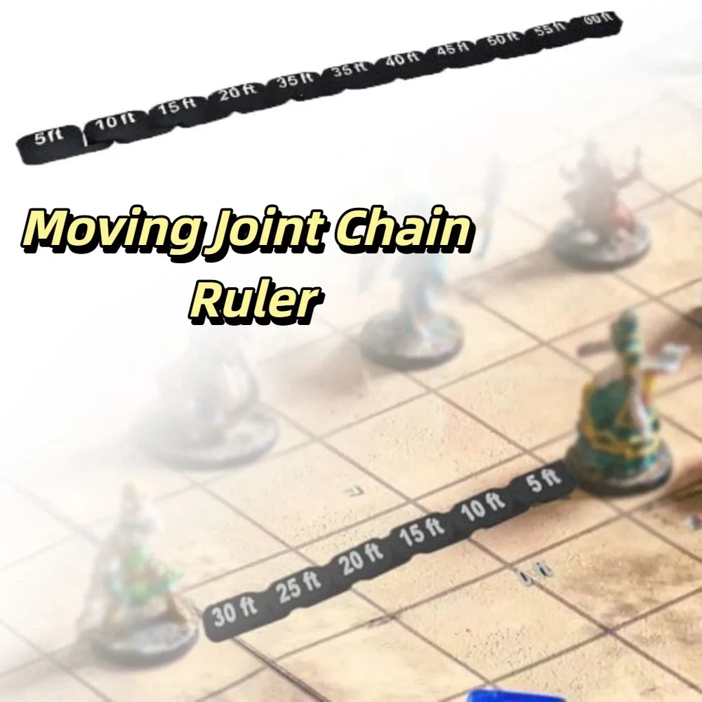 Flexible Articulated Movement Ruler Articulated Jointed Flexible Chain Measuring Gauge Creative Practical Jointed Chain Ruler
