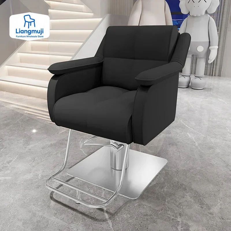 

Massage Nail Hairdressing Chair Lash Luxury Office Hair Salon Chair Vanity Haircut Silla De Barbero Barber Station Furniture