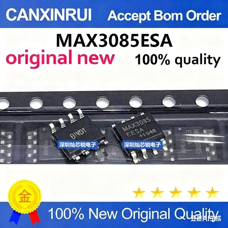 (5-100pieces) Original MAX3085ESA MAX3085 MAX3085EESA SOP8 Transceiver