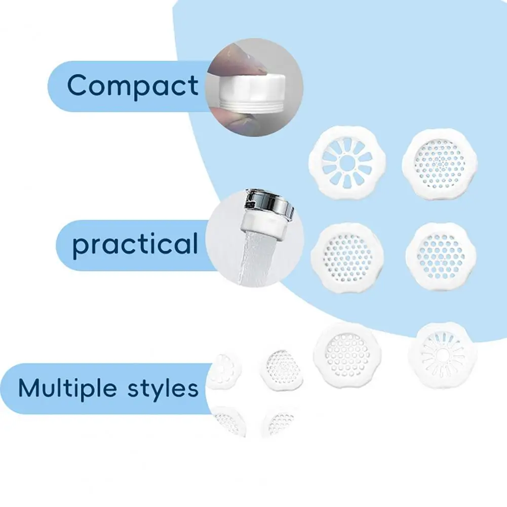 Sink Faucet Filter Universal Sink Water Faucet Filter Set for Home Kitchen Bathroom 6 Pack Replacement Parts for Tap for Clean