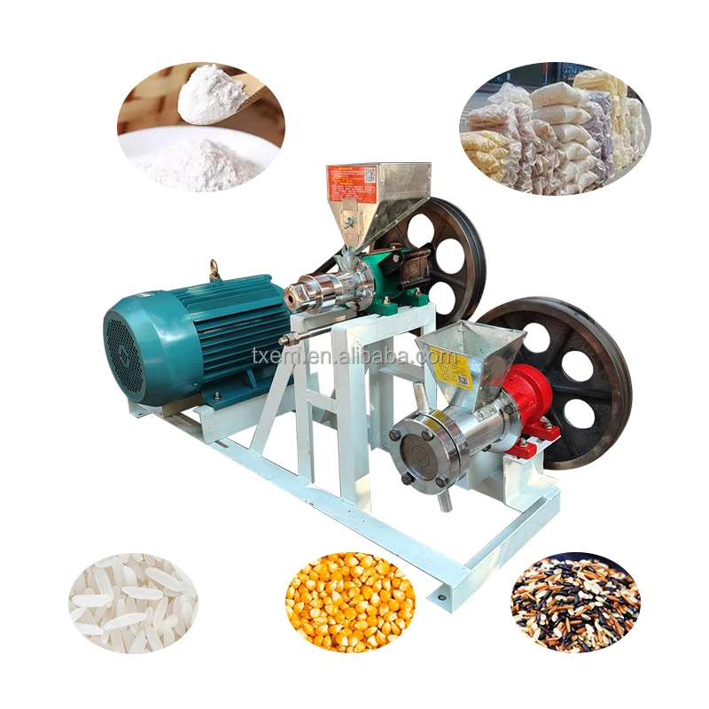 Multi Shaped Corn Rice  Sorghum Puffing Machine Grain Puffing Machine Food Puff Extruder Machine