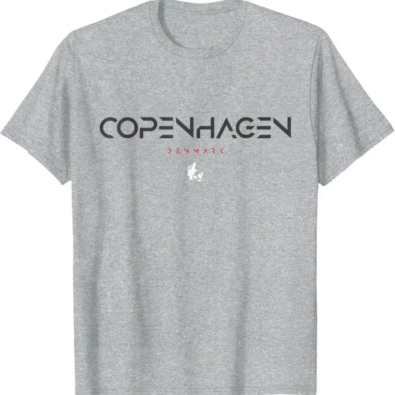 Copenhagen Denmark Tonal Type T Shirt