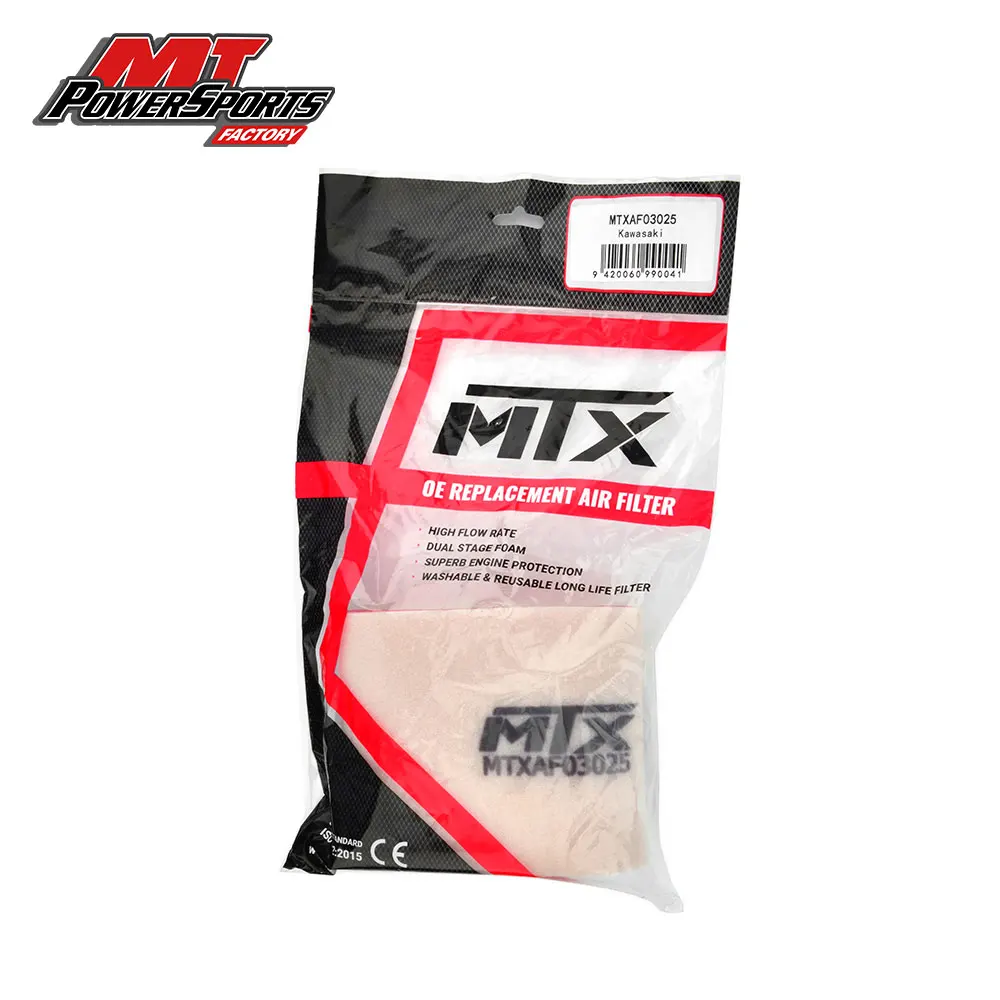 Motorcycle Dual Stage Foam Air Filter For Kawasaki KVF 360 Prairie ATV Air Filter