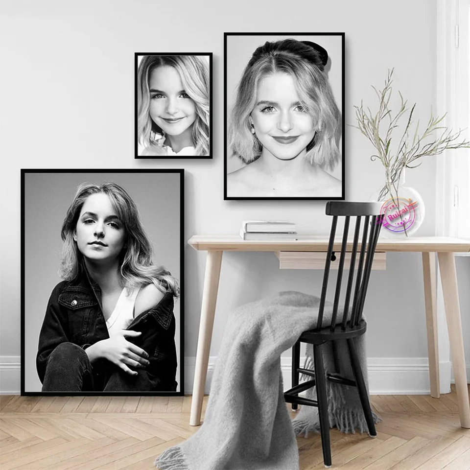 Mckenna Grace Poster Movie Celebrity Posters And Prints Canvas Art Wall Picture For Bar Girl's Room Home Decor Painting Gift