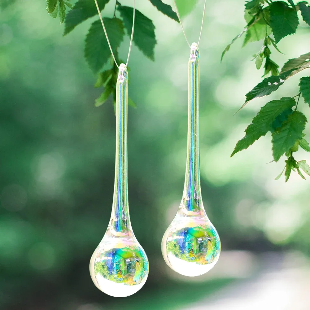 1 buah kristal gantung liontin kristal tetesan air Pangeran Rupert bagian lampu gantung Suncatcher DIY ornamen dekorasi pernikahan rumah