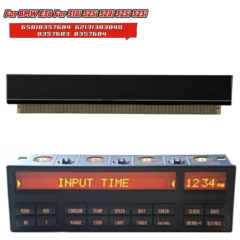 18-Button On Board Computer Check OBC LCD Display For BMW E36 For M3 318i 325i 328i 325i 323i Instrument Clusters Replacement