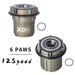 Mountain Bike Hub, 6 Pawls Freehub Bicycle Parts, MTB Bearing, Micro Spline, XDR, XD, MS, 12S, Body