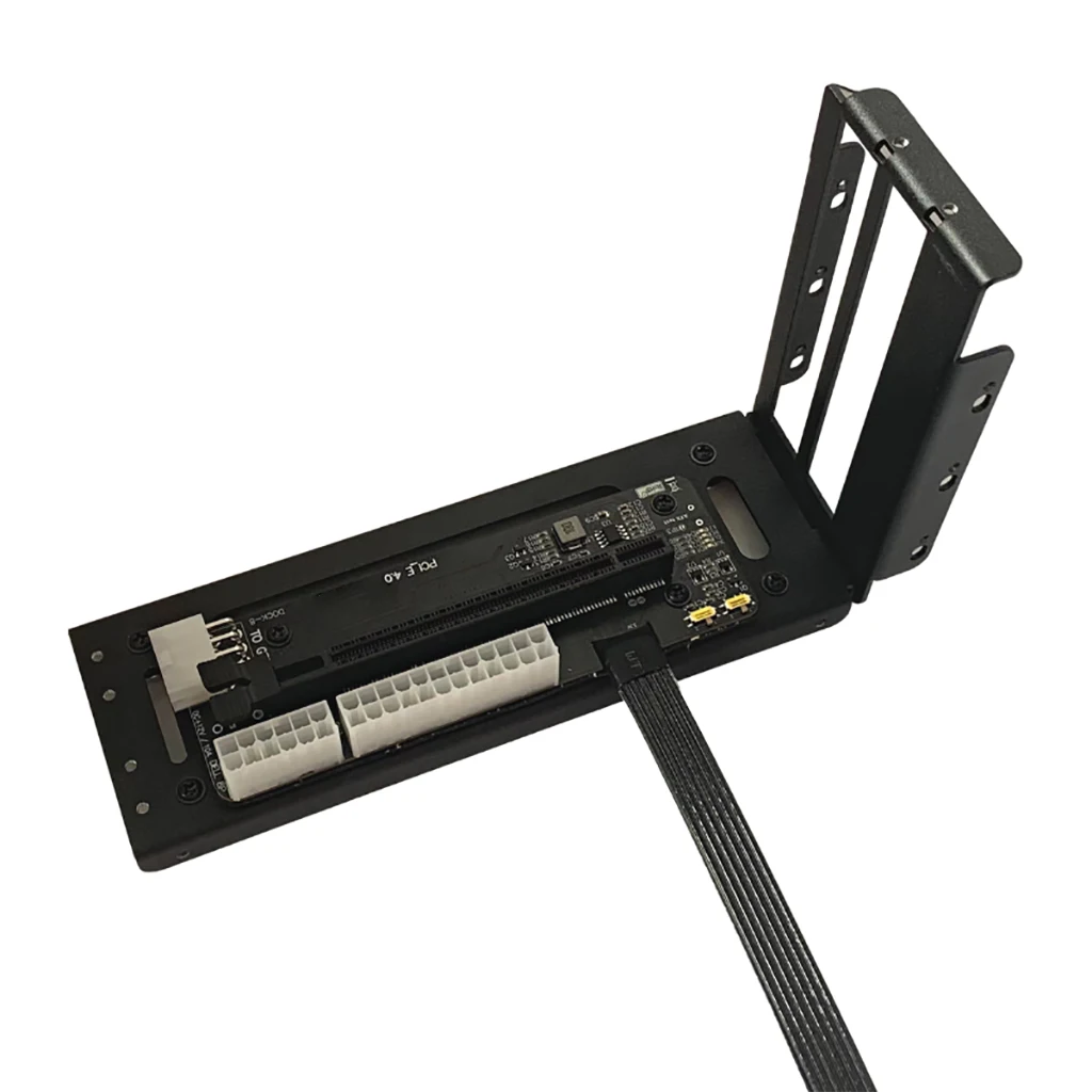 R43SG versión mejorada M.2 m-key a PCIe x16 4,0 para NVME, base de Tarjeta gráfica con 8 pines a Dual 6 + 2 pines, Cable de alimentación de tarjeta gráfica