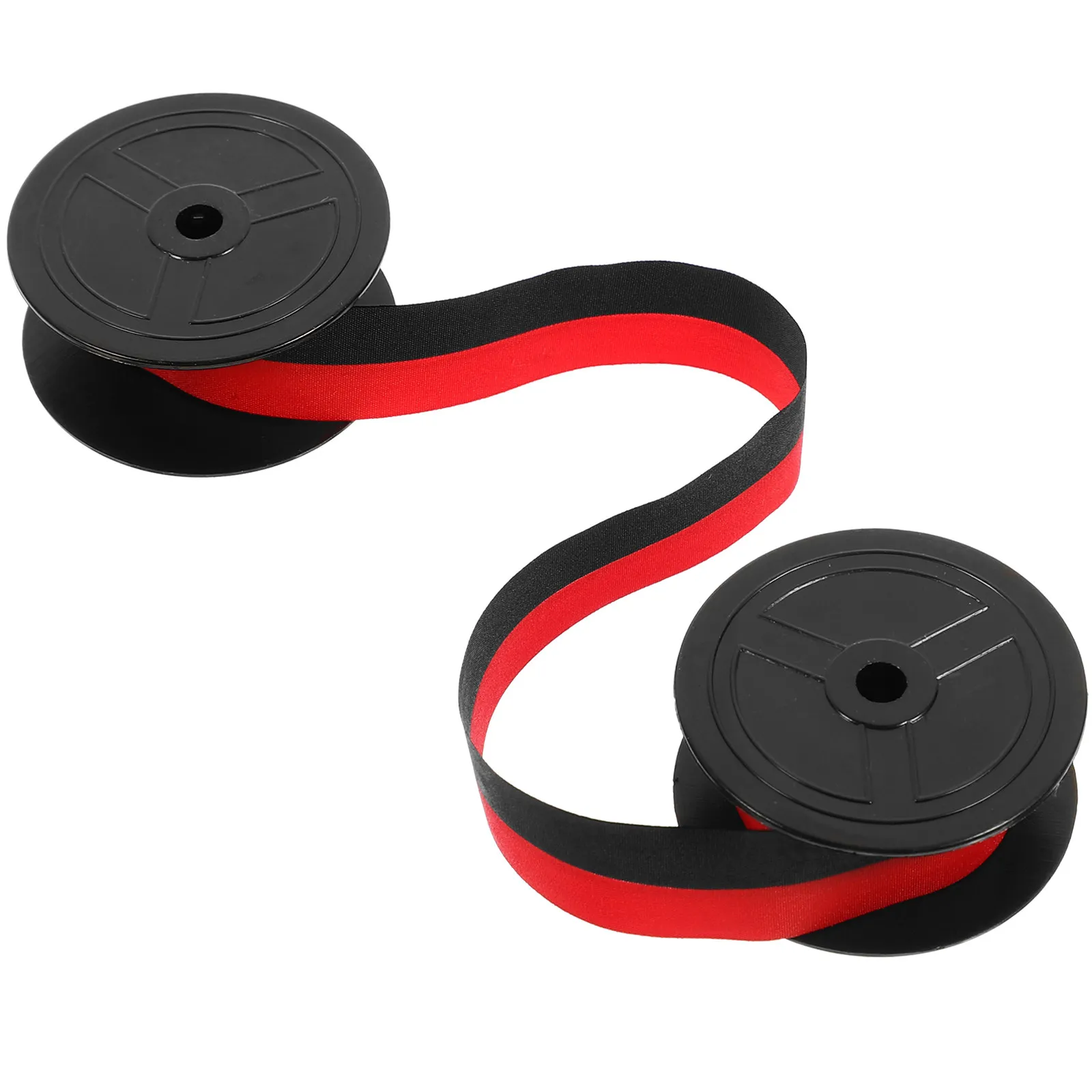 

Запасная катушка для калькулятора/писательной машинки Two Wheel GR24 GR41 GR51 STARDP8340 1231P 102, черная с красной лентой