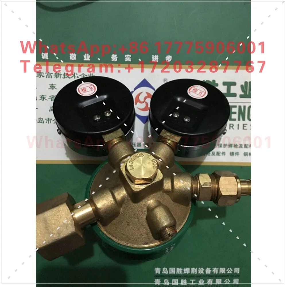 YQD-06 Nitrogen pressure reducer large valve body Qingdao Guosheng Welding and Cutting Equipment Co., Ltd.