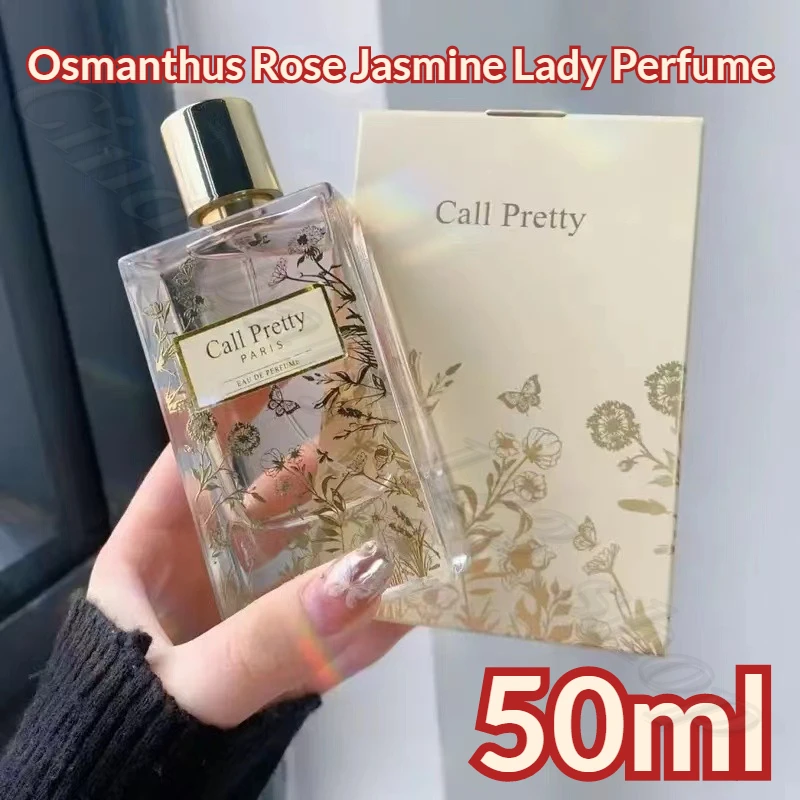 bel mooie oproep schoonheid zacht bloei geur parfum roos jasmijn geur parfum voor vrouwen 50ml