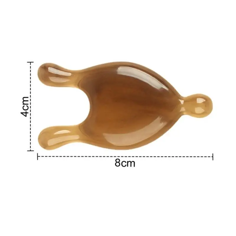 Guasha Resin Massage Comb Face Eye Lifting Scraping SPA Massage Plate Reduce Puffiness Meridian Dredging Stick Nose Massage Tool